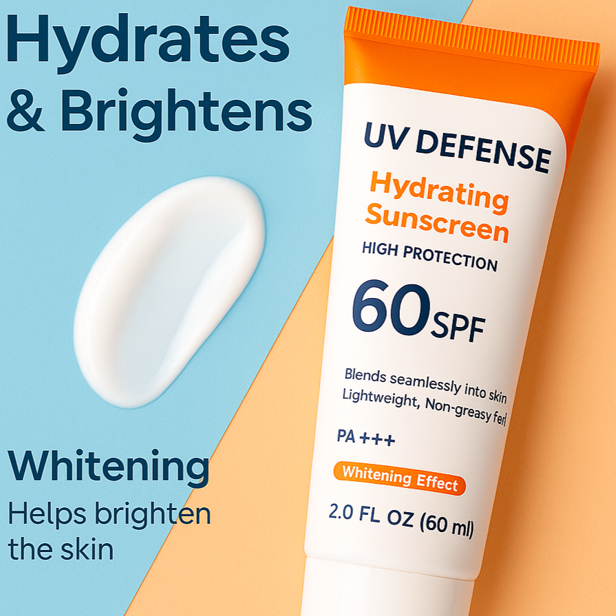 UV Defense | Whitening Sunscreen | 60 SPF by Footology