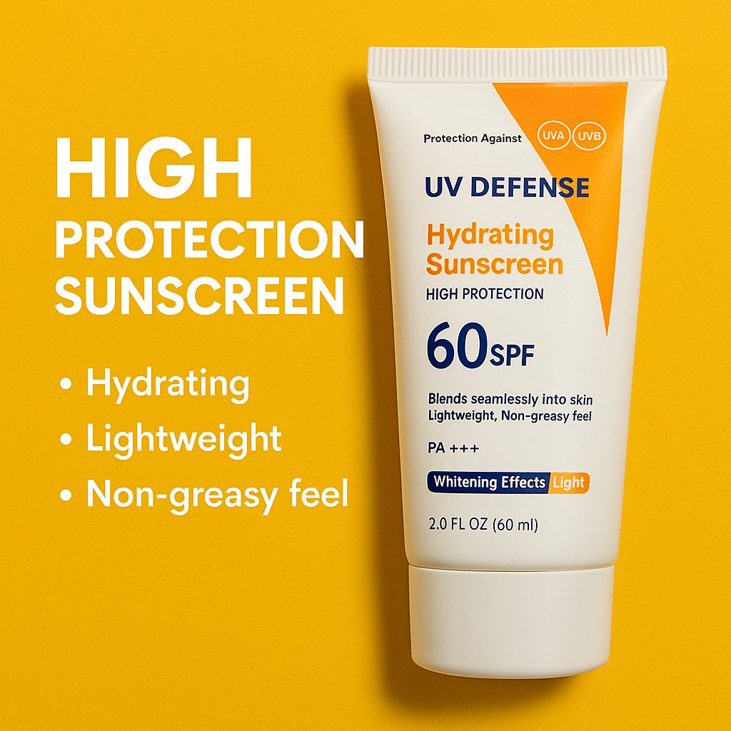 UV Defense | Whitening Sunscreen | 60 SPF by Footology